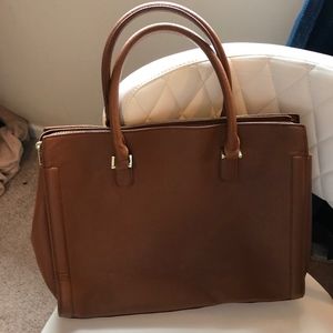H&M Brown Leather Tote